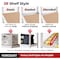 Homedant 5-Tier Boltless Heavy Duty Metal Shelving Unit, 47.7"W x 24.1"D x 71.3"H, White 805905 - alternate 5