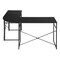 Homeroots Modern Geo Black L Shape Computer Table 475984 - alternate 4