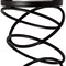 Homeroots 17" Black Geometric Glass And Metal Tabletop Pillar Candle Holder 608389 - alternate 4