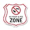 Signmission Dog Poop Shield Sign No Poop & Pee Zone, 6 inch X 6 inch, Plastic Sign, 2PK SHI-P-2PACK-6-375 - alternate 1