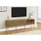 Monarch Specialties TV Stand, 72'', Media Entertainment Center, Living Room, Walnut Laminate, Contemporary, Modern I 2784 - alternate 3