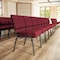 Flash Furniture Hercules Church Chair, 21-1/4 in W 25" L 33" H, Fabric Seat FD-CH0221-4-SV-RED-GG - alternate 7