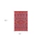 Homeroots 3' X 5' Red Geometric Indoor Outdoor Area Rug 555590 - alternate 4