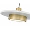 Z-Lite Ludo Matte White + Modern Gold 1 Light Pendant 829P16-MW-MGLD-LED - alternate 6