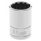 Performance Tool 1/2 In Dr. 12 Pt Socket 19Mm Socket 12Pt 19M, W32819 W32819 - alternate 1
