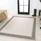Jonathan Y Lucia Classic Diamond Border Cream/Black 4 ft. x 6 ft. Indoor/Outdoor Area Rug SMB207B-4 - alternate 5