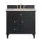James Martin Vanities Lorelai 36" Single Vanity, Black Onyx, w/ 3 CM Tajnar Eclos Top 424-V36-BKO-3TJR - alternate 1
