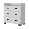 Homeroots 34" White Five Drawer Dresser 544016 - alternate 4