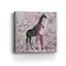 Homeroots Exotic Pink Giraffes Unframed Print Wall Art 398841 - alternate 4