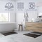 Lavish Home 2-Piece Waffle Bath Mat Set for Boho Bathroom Decor Non Slip Rugs for Shower, Tub, or Vanity ST-BATH3-CHAR - alternate 7