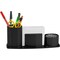 Acrimet Millennium Desktop Organizer Cup Caddy Plastic with 200 Sheets Memo Paper Black Color 740.4 - alternate 1