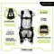 Frontline Derrick 6D with Bosun Belt Full Body Harness, ML 150DHTW-ML - alternate 5