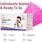 Wecare Kids Disposable Face Mask, 3, Pink, Kids, 50 PK WMN100011 - alternate 5