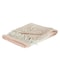 Homeroots 50" X 60" Blush Cotton Woven Color Block Throw Blanket with Fringe 518806 - alternate 5
