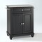 Crosley Cambridge Stainless Steel Top Portable Kitchen Island/Cart KF30022DBK - alternate 1
