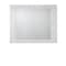 Homeroots 37" White Square Wood Framed Mounted Dresser Mirror 486454 - alternate 1
