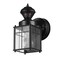 Globe Franklin Motion-Sensing Wall Lantern, LED Lamp, Black Fixture, Matte Black Fixture 60000001 - alternate 1