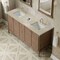James Martin Vanities Kinnsden 72" Double Vanity, Weathered Oak w/ 3 CM Tajnar Eclos Top w/FreePower Wireless Charger D680-V72-WTO-FTJR - alternate 7