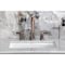 Kingston Brass Widespread Bathroom Faucet with Knurled Handle and Brass Pop-Up, Antique Copper FSC893KNLAC - alternate 5