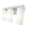 Z-Lite Danica 3-Light Vanity, 20.5 in W, Brushed Nickel 3044-3V-BN - alternate 3
