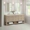 James Martin Vanities Breckenridge 72" Double Vanity, Whitewashed Oak, w/ 3 CM Tajnar Eclos Top 330-V72-WWO-3TJR - alternate 7