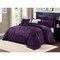 Homeroots Purple Queen Polyester 220 Thread Count Washable Down Comforter Set 528996 - alternate 7