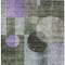 Homeroots 9' X 12' Olive Green Charcoal And Purple Geometric Washable Indoor Outdoor Area Rug 604340 - alternate 7