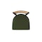 Holland Bar Stool Co Revelle 25in Swivel Counter Stool with Pewter Finish, Medium Back and Canter Pine Seat 881 - alternate 4
