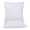Homeroots Set of Two Microfiber Down Alternative Medium Hypoallergenic European Size Bed Pillows 526449 - alternate 1