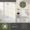 Vaxcel VAXCEL Huntley 1 Light Satin Nickel Farmhouse Schoolhouse Pendant Clear Glass P0268 - alternate 6