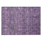 Homeroots 2' X 3' Purple and Green Floral Washable Non Skid Indoor Outdoor Area Rug 564356 - alternate 7