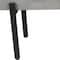 Homeroots 63in Gray and Black Concrete Dining Bench 473175 - alternate 6