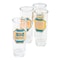 Wanda June Home by Miranda Lambert 4 Piece 2.2 Ounce Shot Glass Set in Teal 139050.04R - alternate 4
