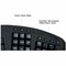Adesso TRU-FORM ERGO USB TOUCHPAD KEYBOARD AKB-450UB - alternate 5