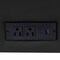 Flash Furniture HERCULES Artemis Black LeatherSoft Reception Loveseat w/2 AC Outlets/1 USB/1 USB-C Ports ZB-8921-2S-BLK-GG - alternate 9