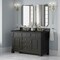 James Martin Vanities Brookfield 60" Double Vanity, Black Onyx, w/ 3 CM Phantome Eclos Top 547-V60D-BKO-3PHT - alternate 8