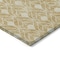 Homeroots 10' X 14' Gold And Ivory Geometric Washable Indoor Outdoor Area Rug 596032 - alternate 5