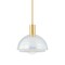 Mitzi Modena 1 Light Pendant 12 In. Aged Brass H844701-AGB - alternate 1