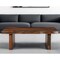 Homeroots 51" Dark Brown Solid Wood Sled Coffee Table 521933 - alternate 6