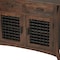 Homeroots 44in Dark Brown Solid Wood Frame Standard Accent Chest With Two Drawers 389756 - alternate 2