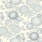 Chesapeake Zalipie Blue Floral Trail Wallpaper 3125-72328 - alternate 1