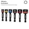 Klein Tools Magnetic Power Nut Setters, 2-Inch Shaft, 6-Piece SAE 32926S - alternate 3