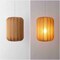 Jonathan Y Aurelia 13.75" 1-Light Scandinavian Japandi Adjustable Lantern Metal w/Ribbed Cocoon Capsule Shade L JYL4207D - alternate 7