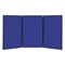 Quartet Display Systm, 72"x36", Bl/Gry Surface, Blk SB93513Q - alternate 1