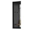 Jonathan Y Berlin 16" Modern Industrial Rectangular Iron/Glass LED Outdoor Lantern, Black/Gold Painting JYL7602A - alternate 9