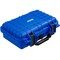 Eylar Compact 11.6in Gear, Equipment, Camera Hard Case Waterproof with Foam Blue SA00010-BLU - alternate 3