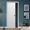 Sartodoors Slab Barn Door Panel, Planum 0770 Painted White Matte, Sturdy Finished Flush Modern Doors, Pocket C PLANUM0770S-WS-32 - alternate 1