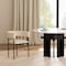 Manhattan Comfort Onda Metal Vegan Leather Dining Chair in Ivory DC1608-1 - alternate 1