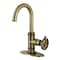 Kingston Brass Single-Handle Bar Faucet, Antique Brass KSD8503RX - alternate 1