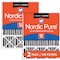 Nordic Pure 20x25x5 Plus Carbon Pleated Air Filter, High Capacity, MERV 15, 2 PK 20x25x5HM15+C-2 - alternate 1